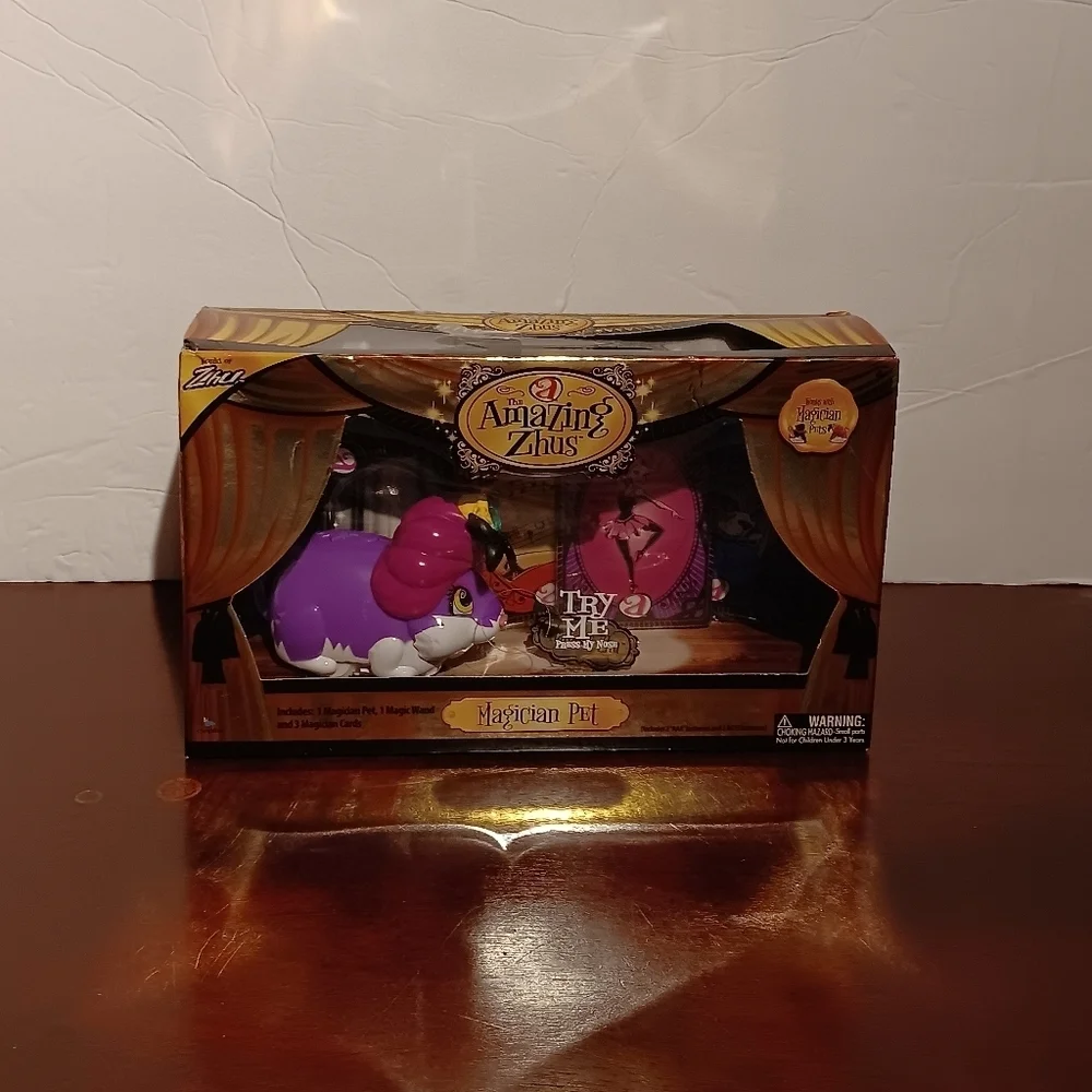 The Amazing Zhus Magician Mouse Pet Set Toy Bundle NWT